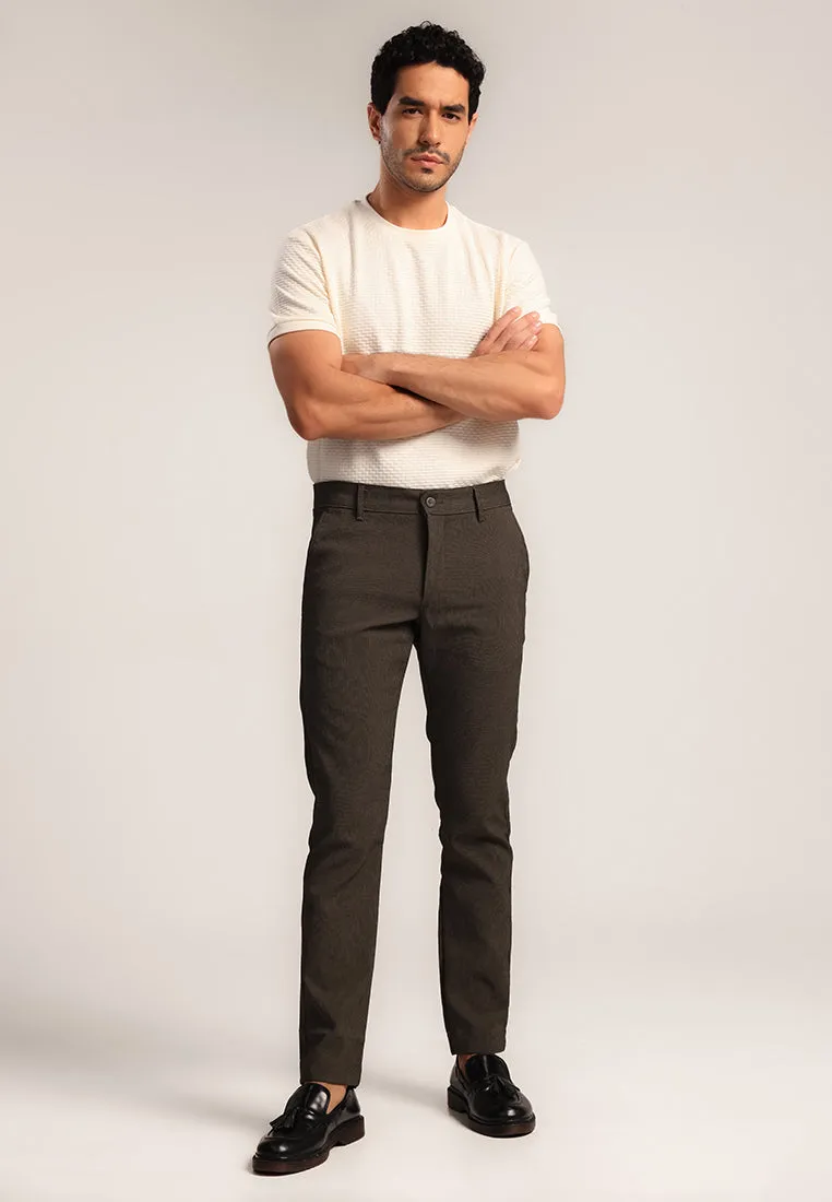 MOC Celana Panjang Chinos Pria THOMPSON - OLIVE