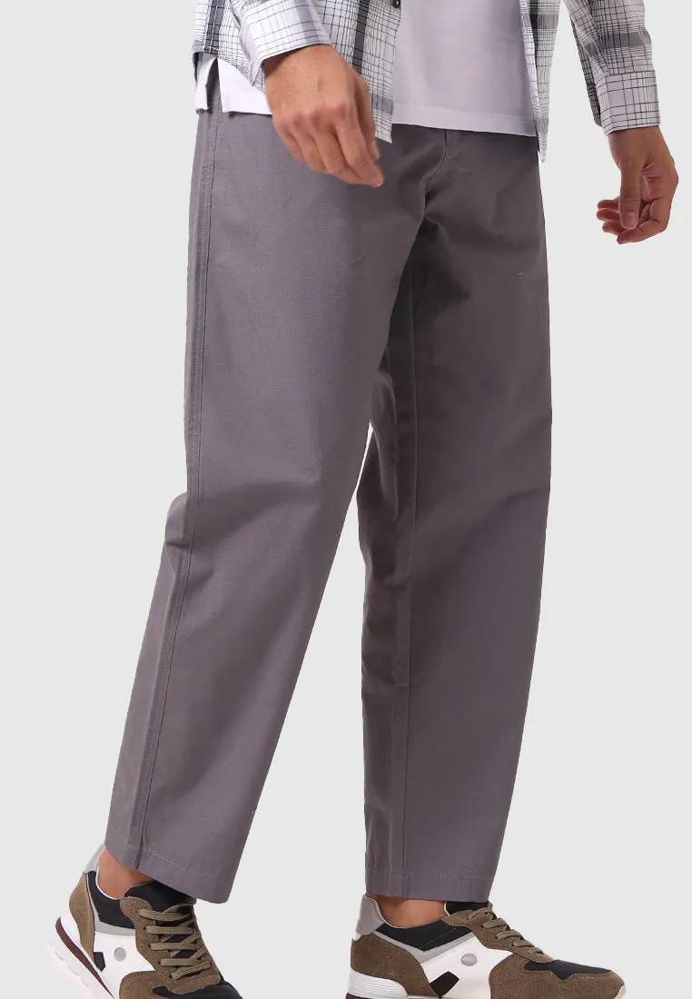 MOC Celana Panjang Pria Comfort Fit BOXWEL - DARK GREY