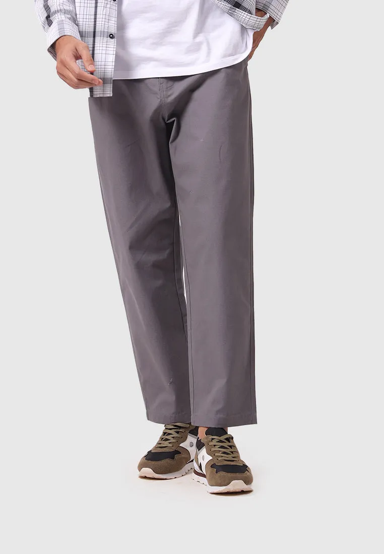 MOC Celana Panjang Pria Comfort Fit BOXWEL - DARK GREY