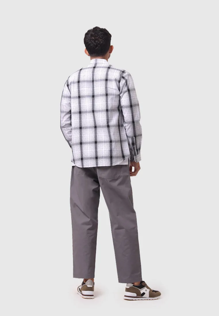 MOC Celana Panjang Pria Comfort Fit BOXWEL - DARK GREY