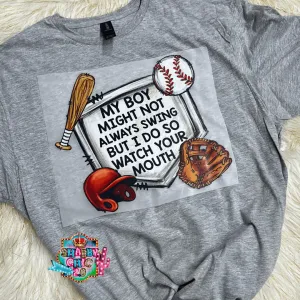 My Boy May Not Swing But .....