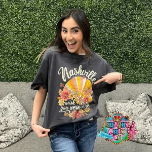 Nashville Wish You Were Here Tee