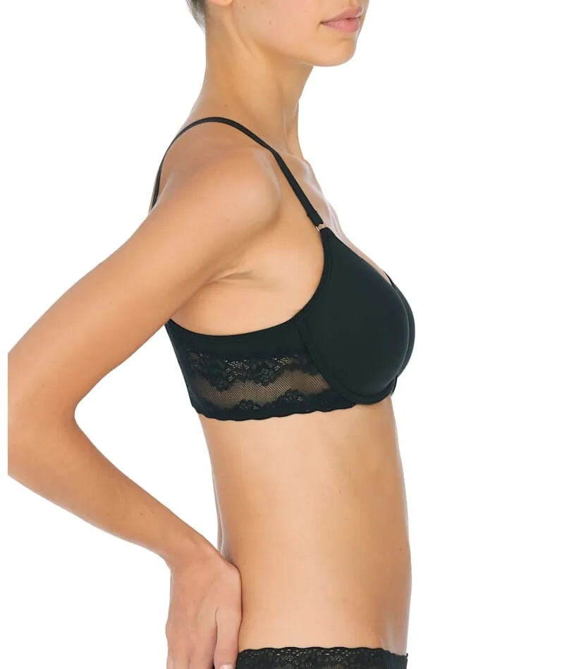 Natori Bliss Perfection Smooth Underwired T-Shirt Bra - Black