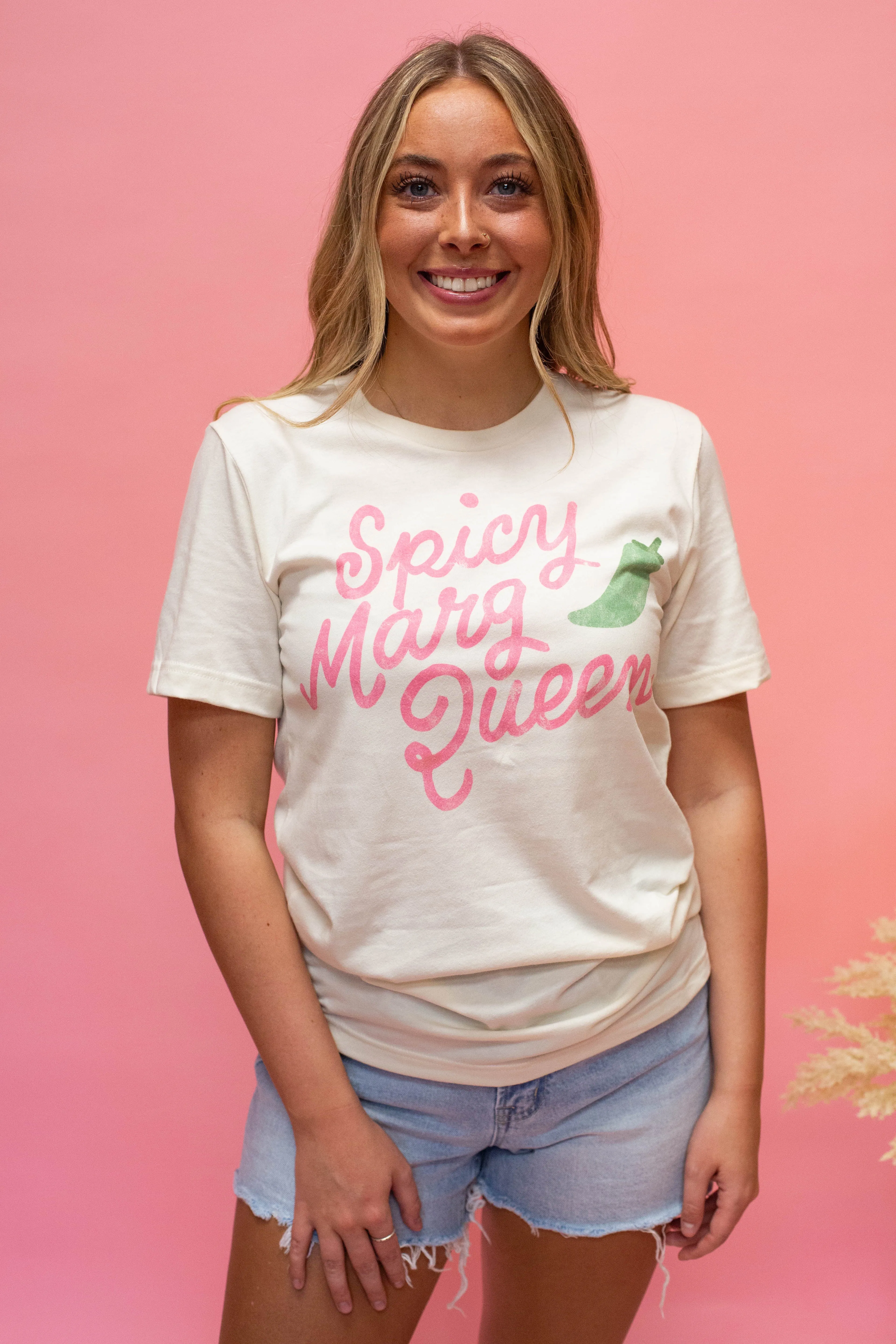 Natural Spicy Margs Queen Tee