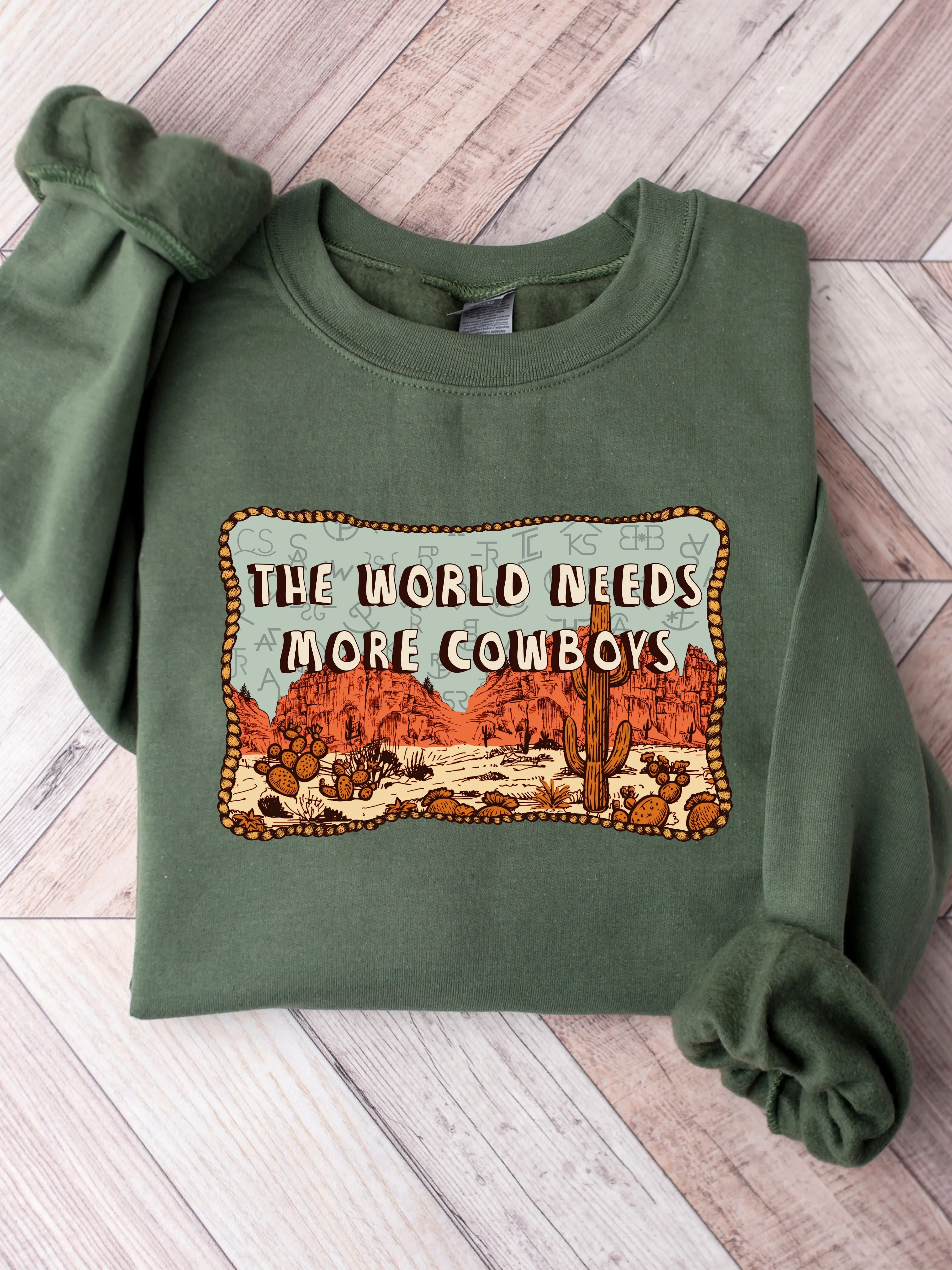 Need More Cowboys Tee or Crewneck