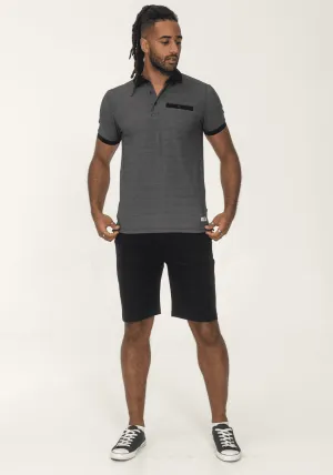 Newcastle-Pique Polo - Grey