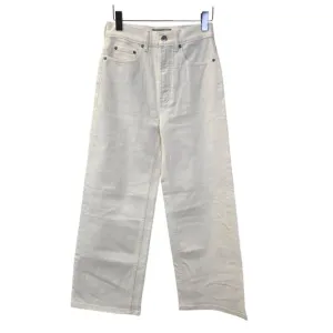 NWOT Everlane The Way High Sailor Jeans in White Size 25 Short