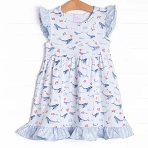 Ocean Blue Dress, Blue