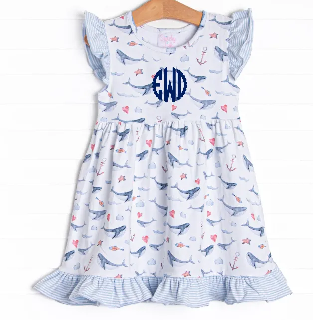 Ocean Blue Dress, Blue