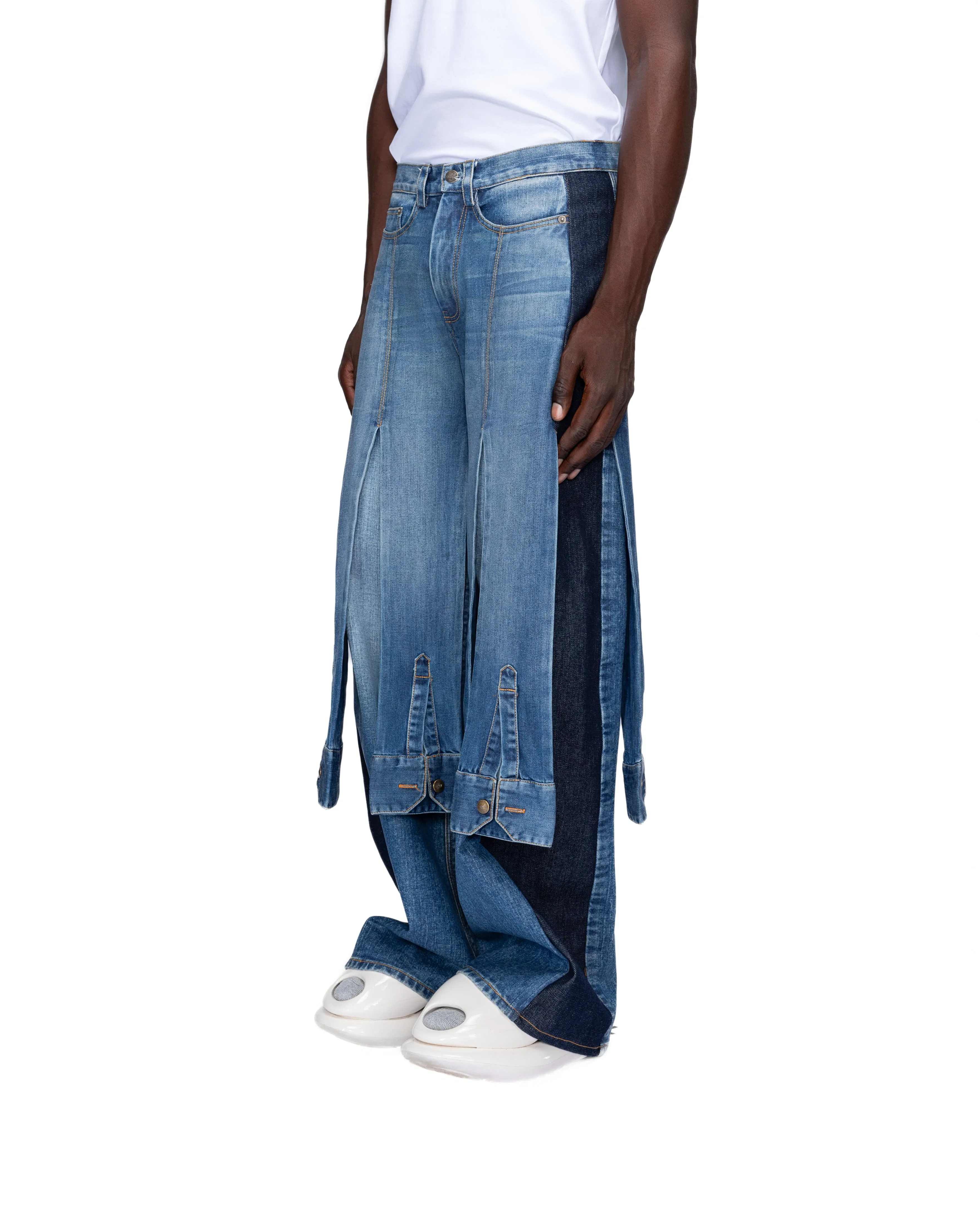 Octo denim pants