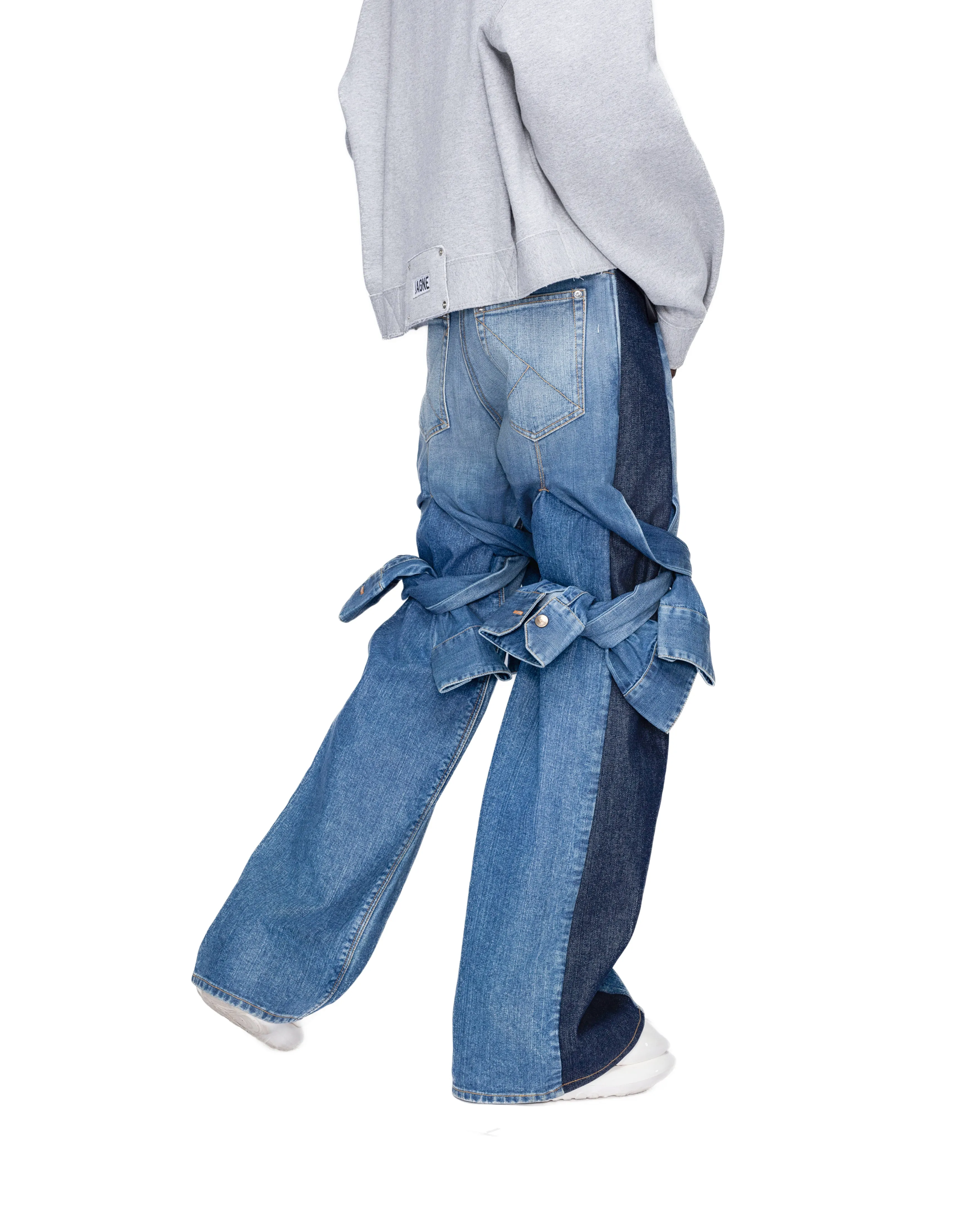 Octo denim pants