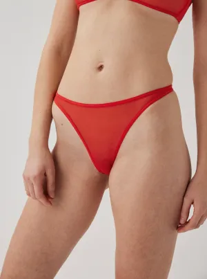 Opaak: Jen Mesh Thong - L, Last One!
