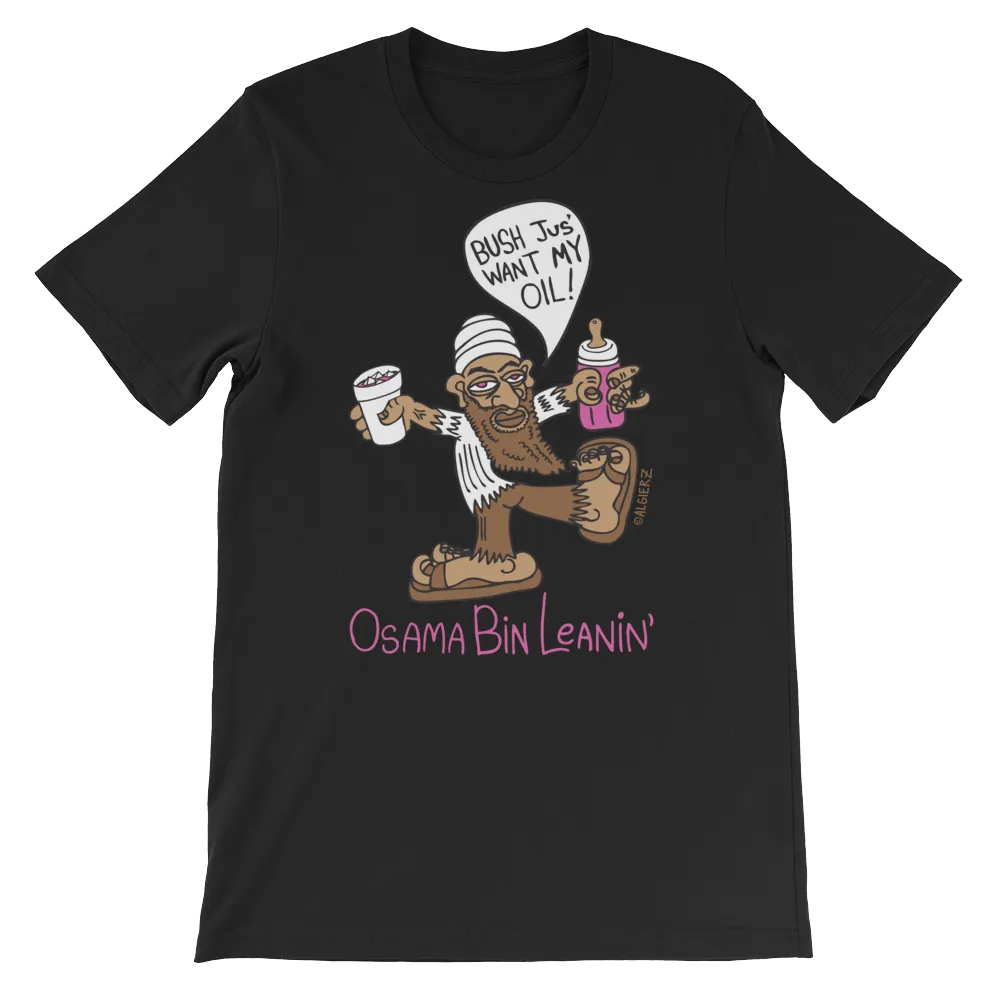 Osama Bin Leanin' (black) T-shirt