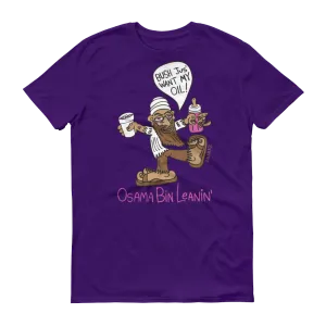 Osama Bin Leanin' (purple) T-shirt