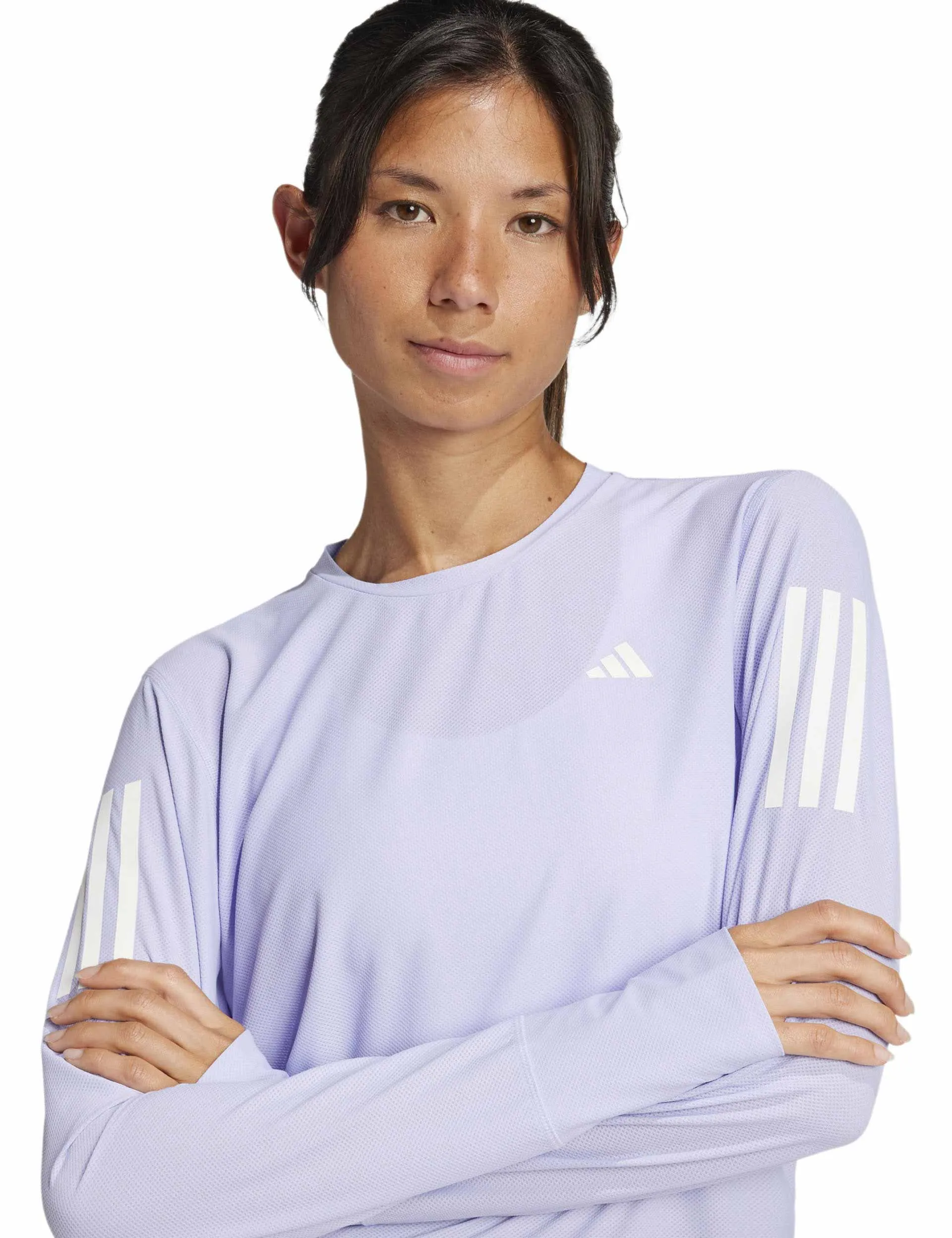 Own The Run Long Sleeve Top - Violet Tone