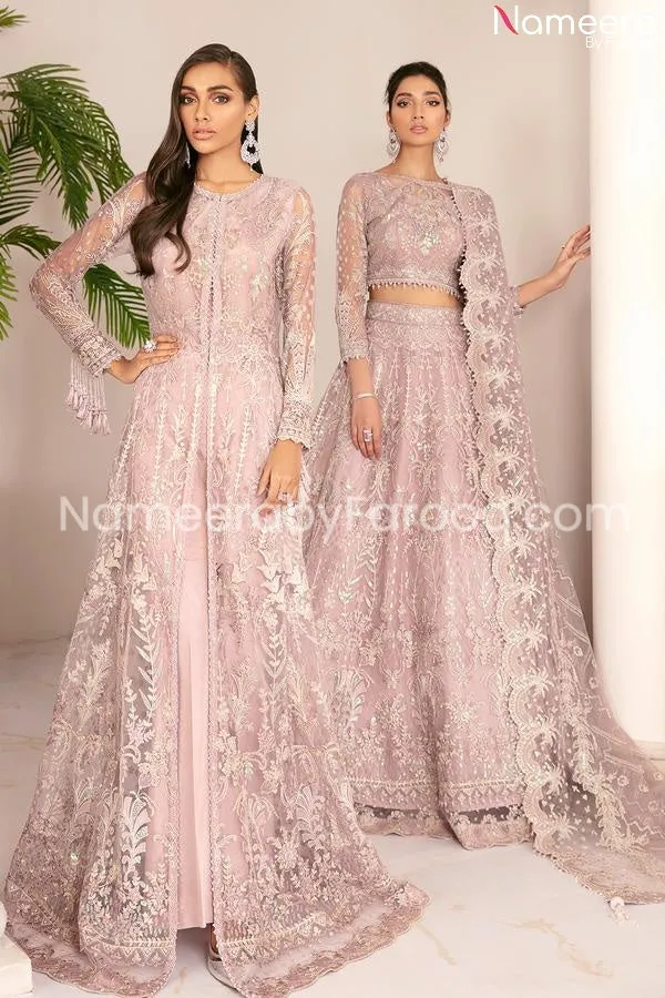 Pakistani Designer Pink lehenga choli Party Wear #PN238