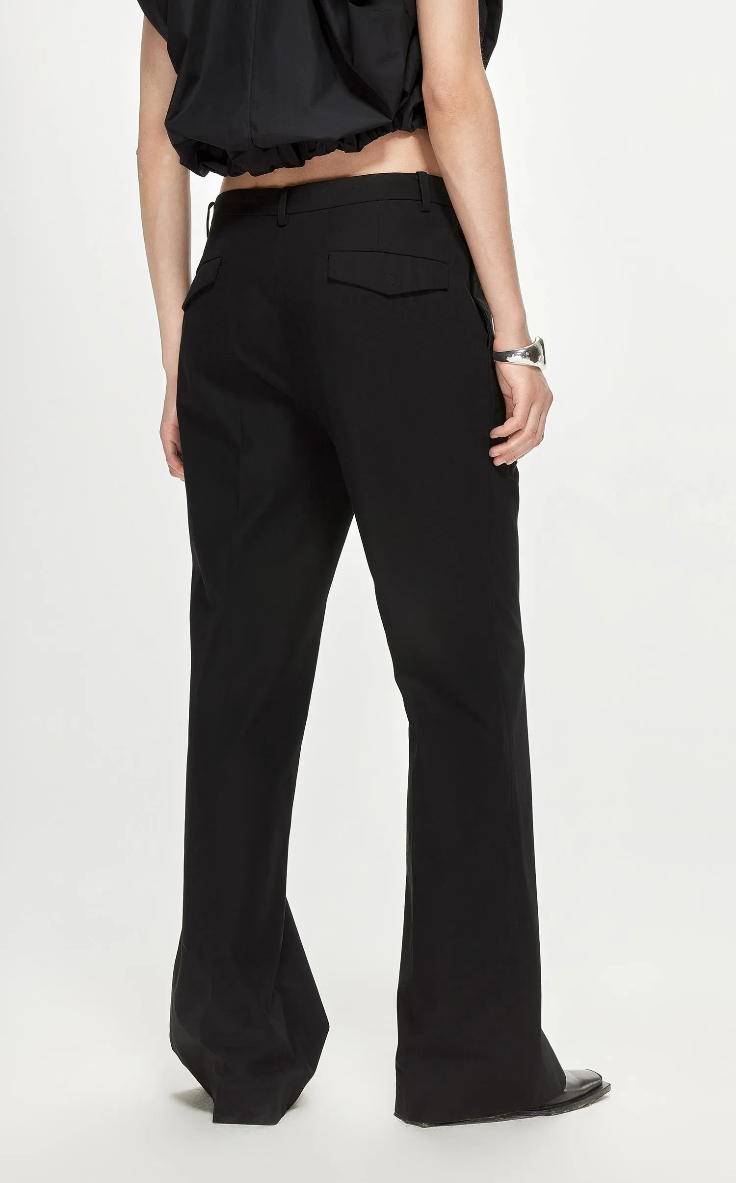 Pants / JNBY Loose Fit Solid Flare Pants
