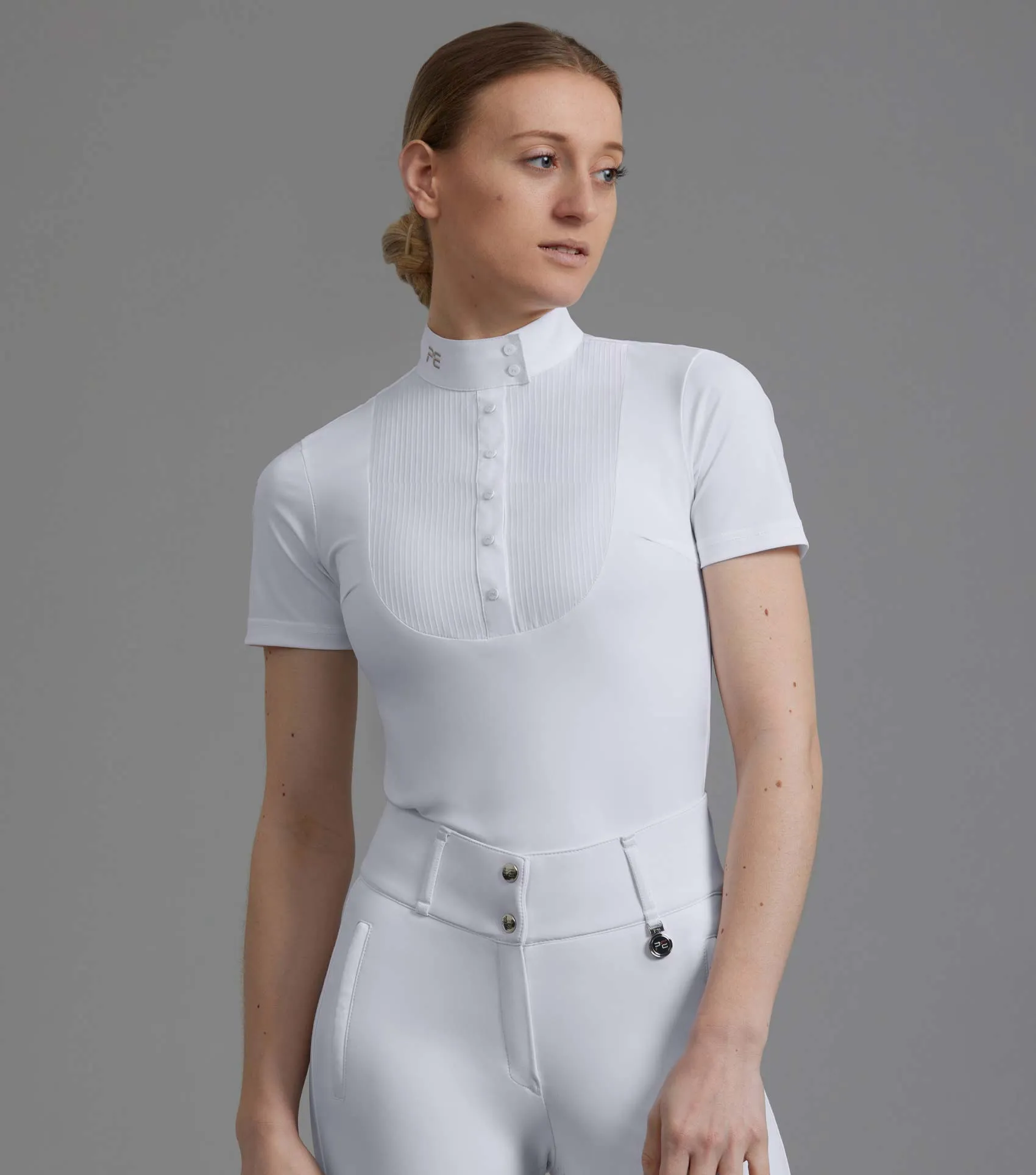 PEI Famosa Short Sleeve Show Shirt - White