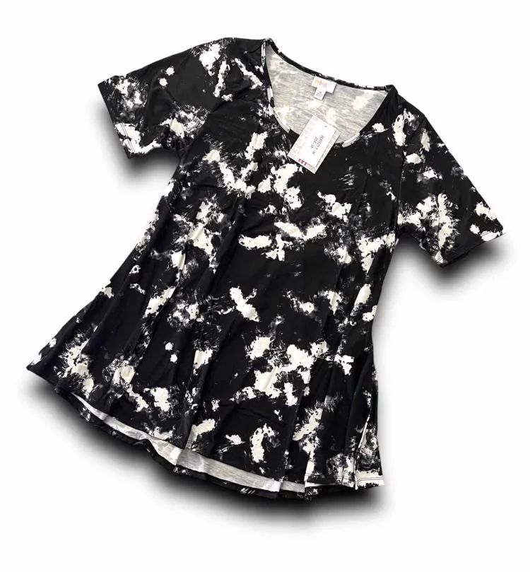Perfect T - Black White Wash