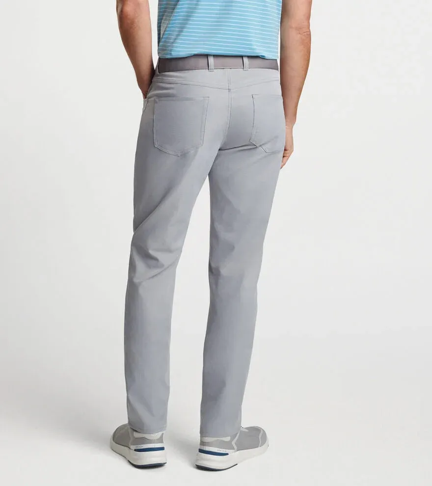 Peter Millar Eb66 Performance Five-Pocket Pant - Gale Grey