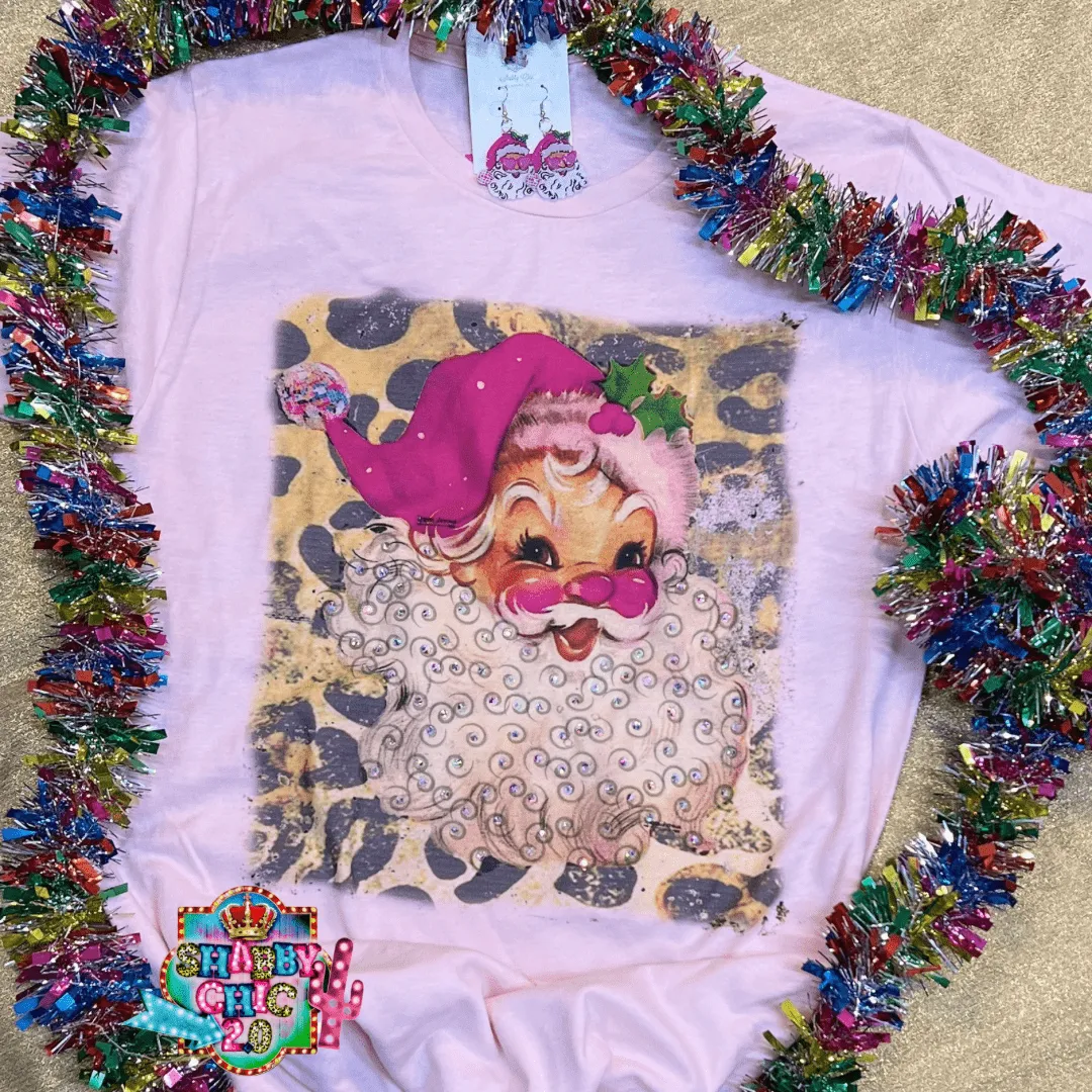 Pink Santa Tee