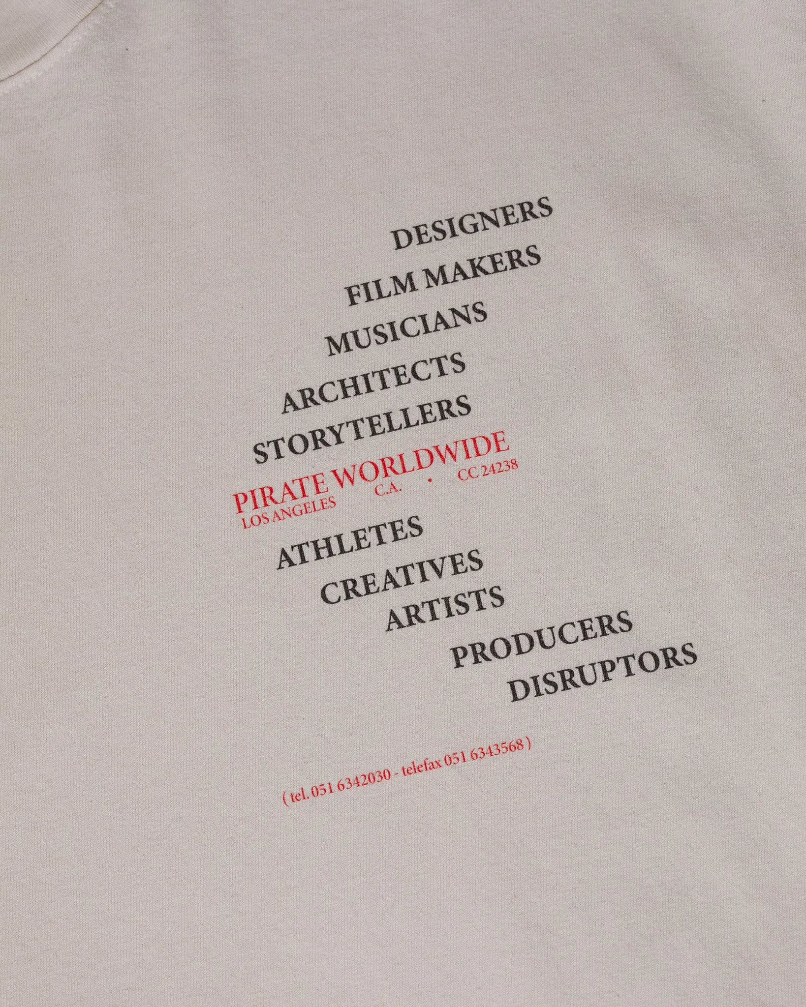 Pirate DNA Tee (Cream)