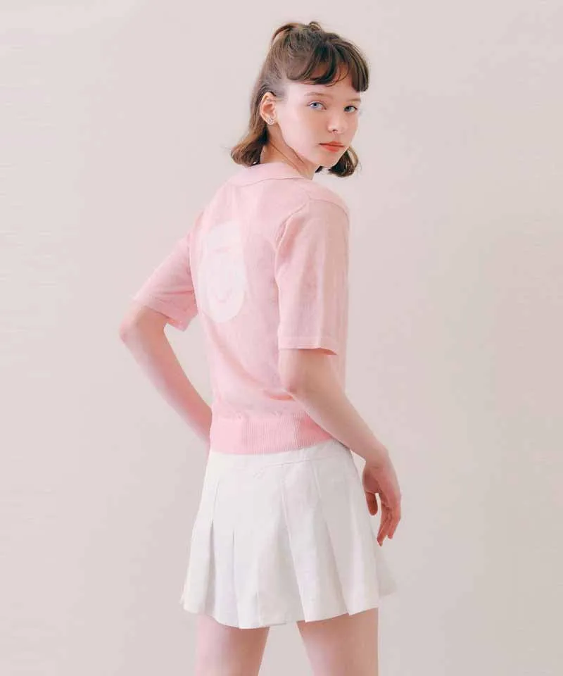 PIV'VEE Summer Knit Collar Top - 2 colors