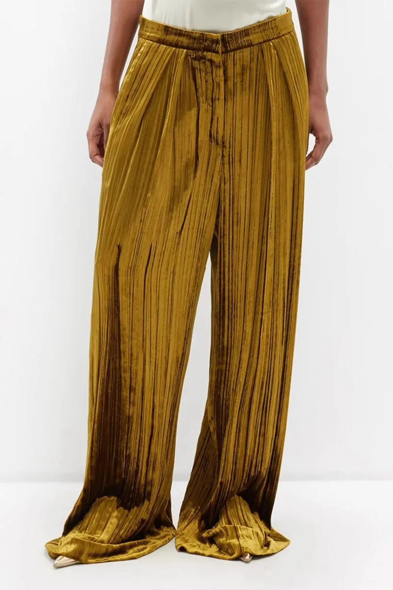 PJ711 Pleated Pants
