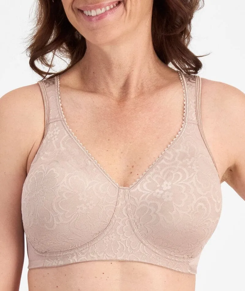 Playtex 18 Hour Ultimate Lift & Support Wire-Free Bra 2 Pack - Mother of Pearl/Toffee