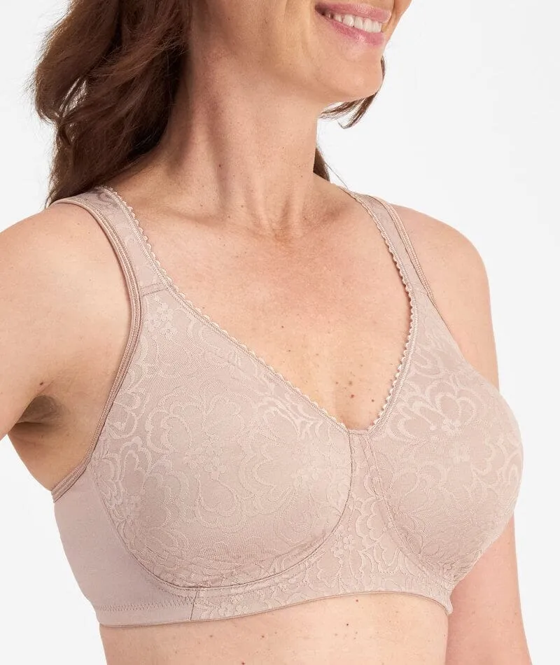 Playtex 18 Hour Ultimate Lift & Support Wire-Free Bra 2 Pack - Mother of Pearl/Toffee