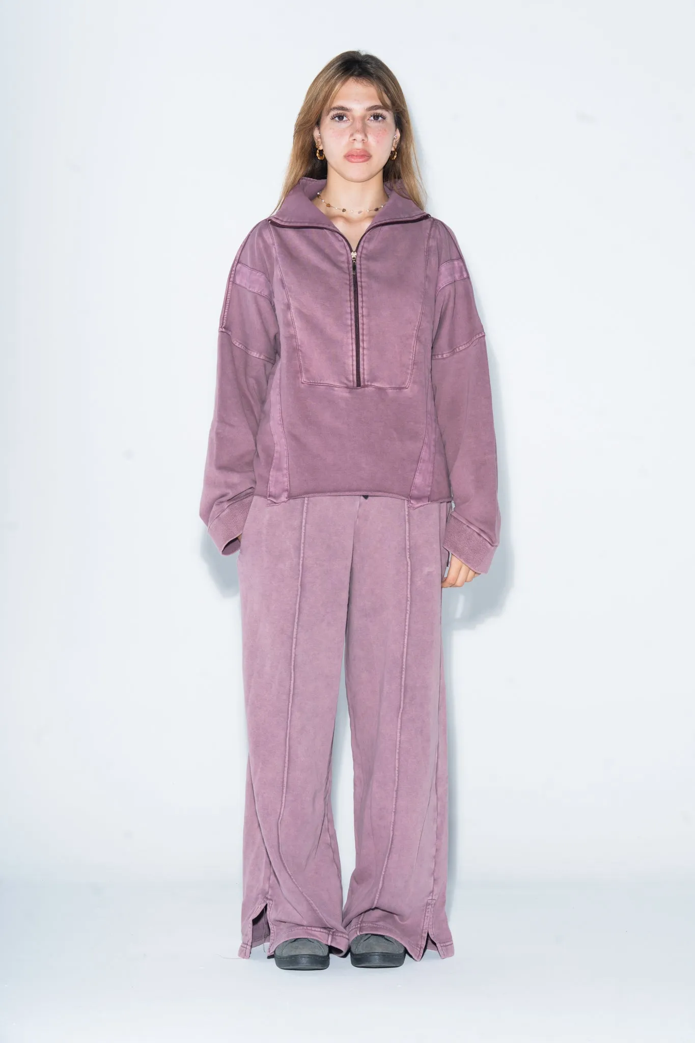 PLUM WASHED SET