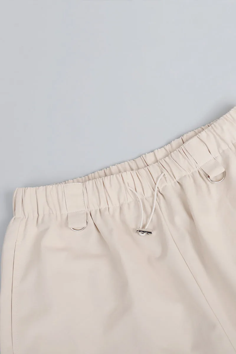 PNY40108 Solid Adjustable Bottom Hem Pants