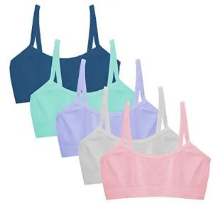 Popular Girls Seamless Training Bra - Crop Training Bras for Girls. Best Girls Sports Bra. Multi Piece Bra Pack