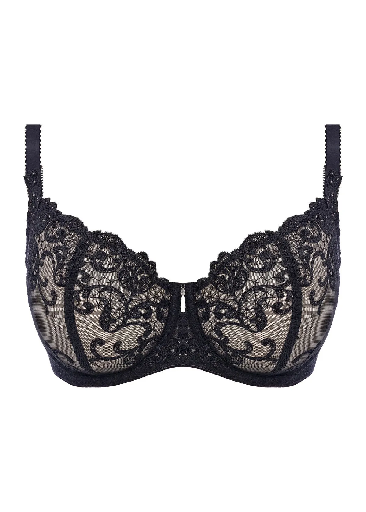Portia UW Balconette Bra In Black - Fantasie