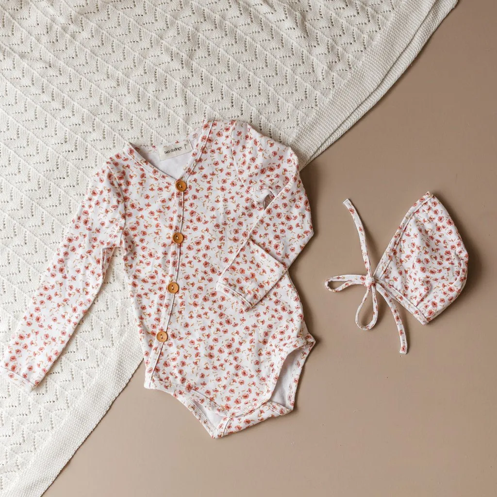 Posey Floral Stretch Cotton Bodysuit