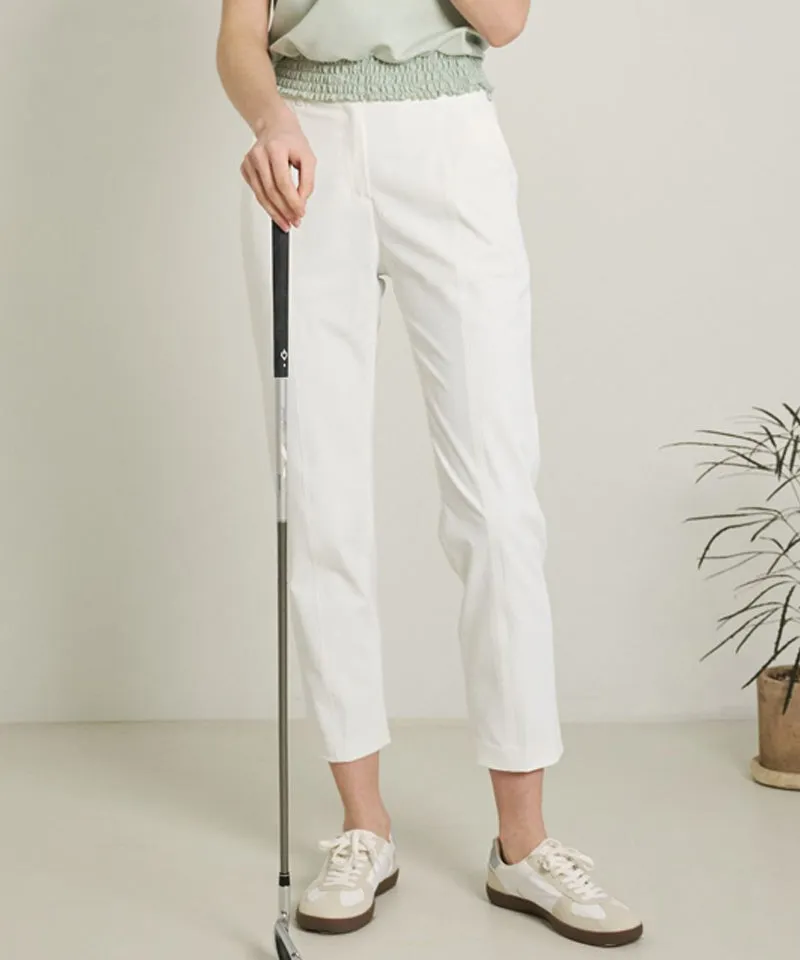 POSHERD Comfort Stretch Golf Pants - Off-White