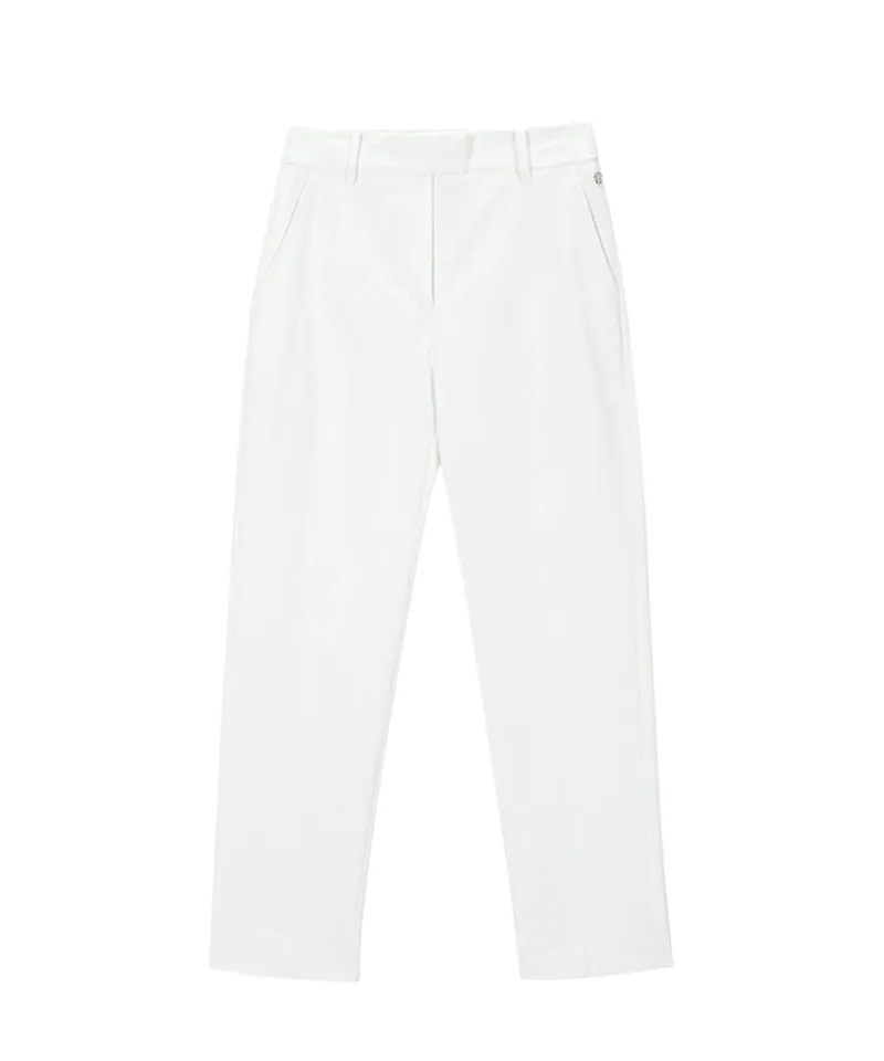 POSHERD Comfort Stretch Golf Pants - Off-White