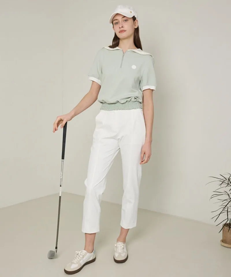 POSHERD Comfort Stretch Golf Pants - Off-White