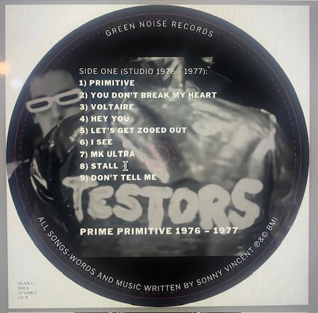 PREORDER: Testors – Prime Primitive: 1976 - 1977 [REMASTERED Deluxe Silver Edition or Standard Black Vinyl Edition] - New LP