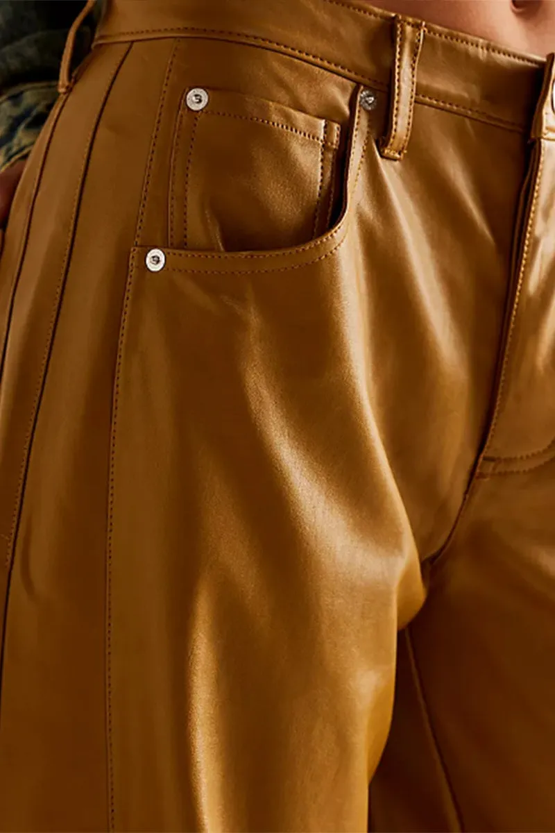 PS3193 Vegan Leather Pants
