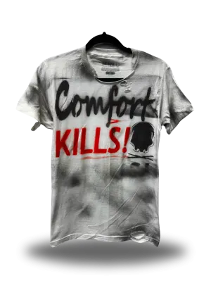 PUNK ROAD RASH COMFORT KILLS WHITE TEE 1.0