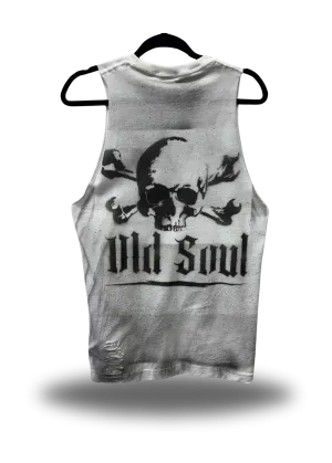 PUNK SKULL OLD SOUL TANK TOP