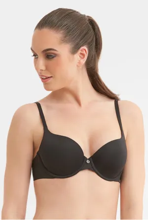 Pure Demi Cup T-Shirt Bra (Black)