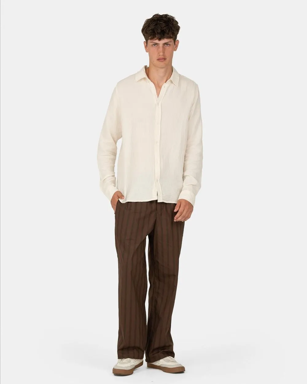 Pyjamas Pants Brown Striped