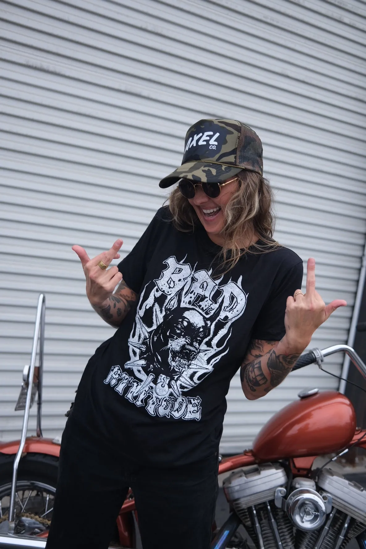 "BAD ATTITUDE" TEE