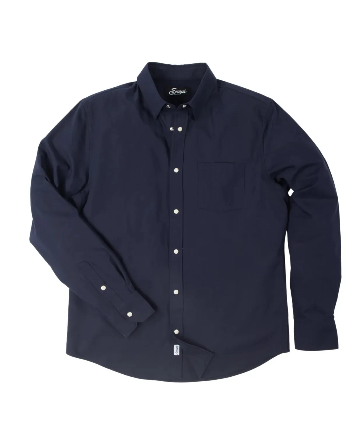 "Snaps" Landry Man's Long Sleeve Snap Shirt