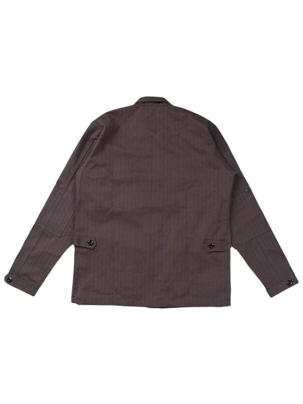 Qutn Field Jacket II Brown Herringbone