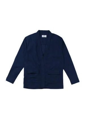 Qutn Throw On IV Deepsea Flannel