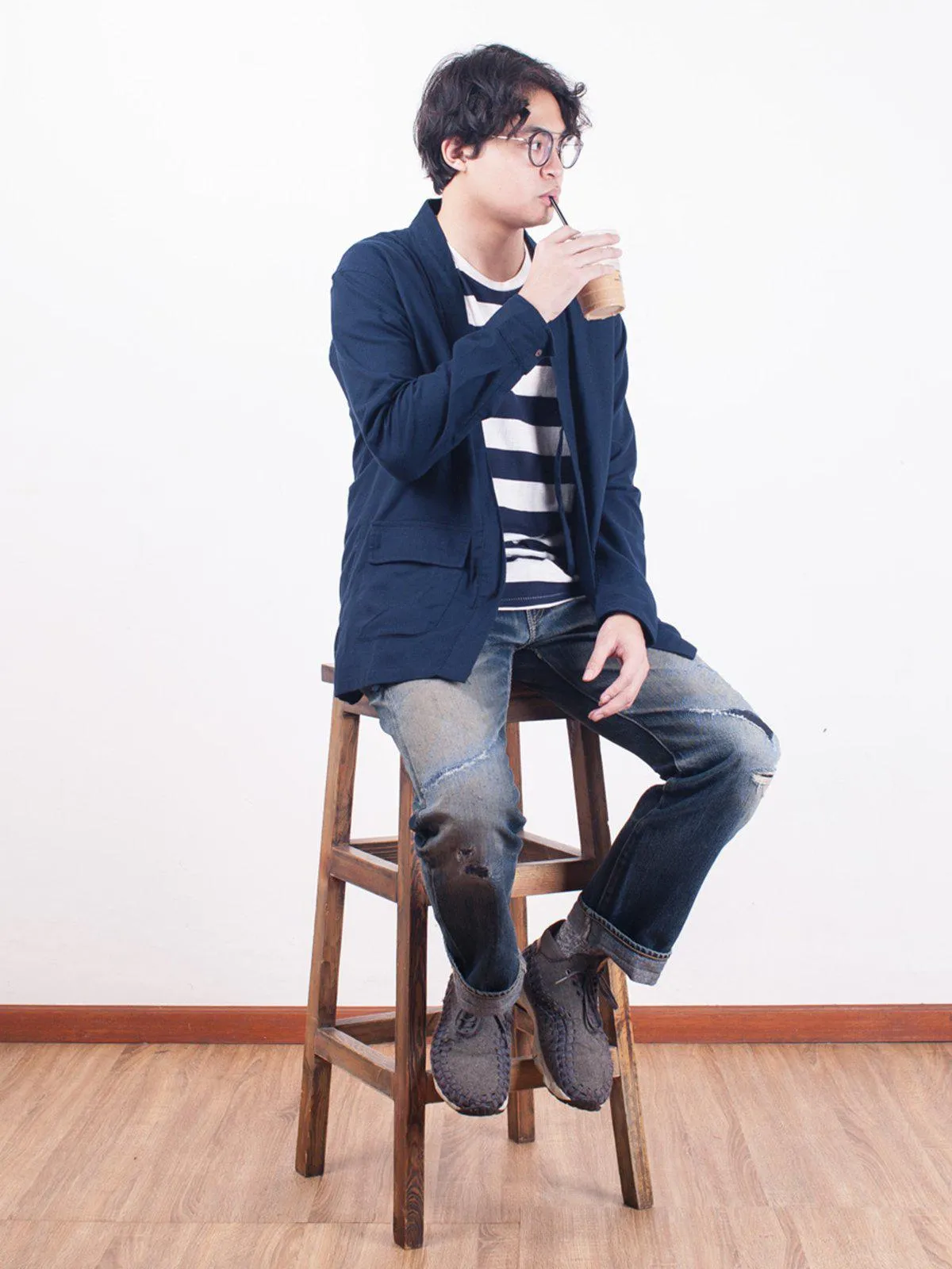 Qutn Throw On IV Deepsea Flannel