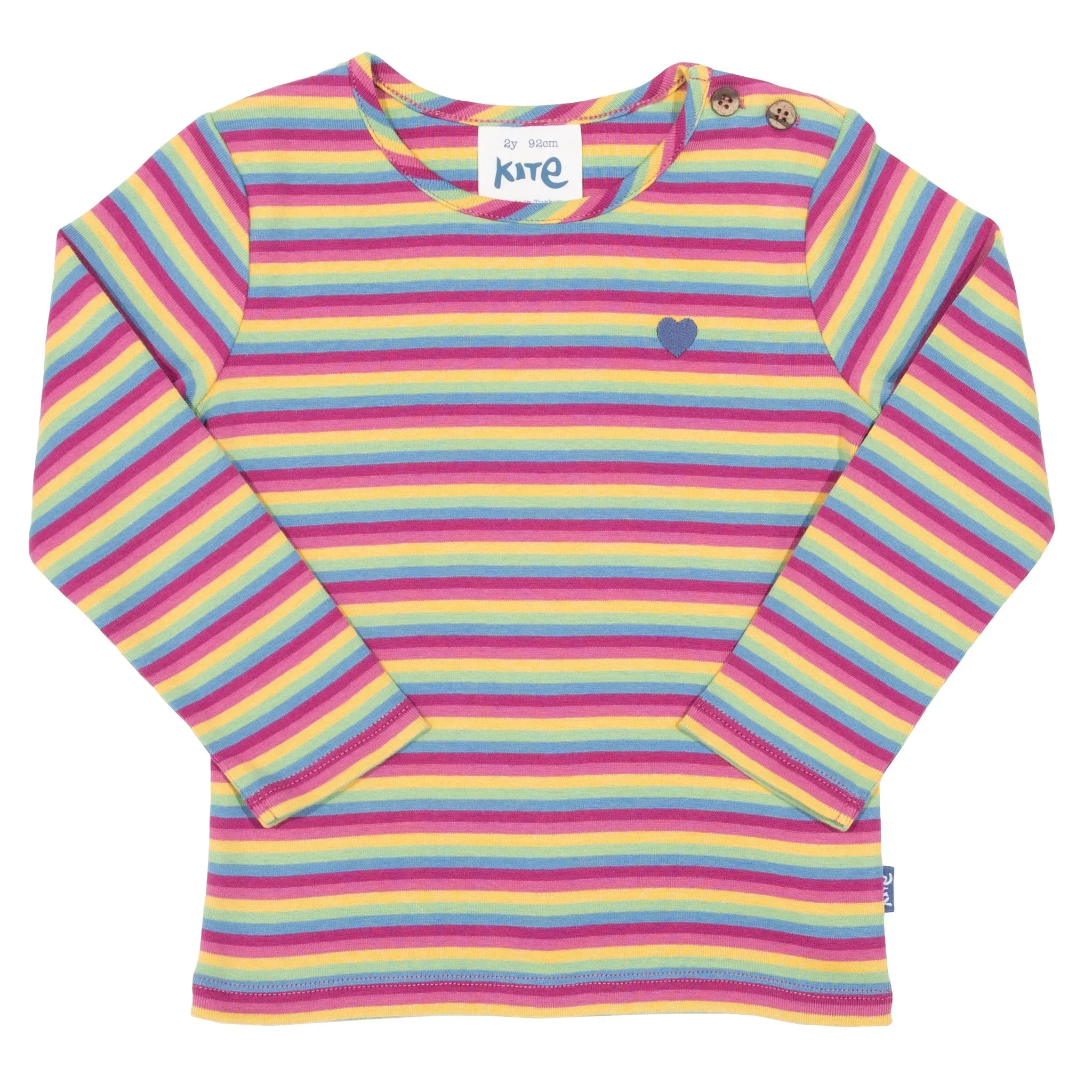 Rainbow heart t-shirt